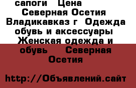 сапоги › Цена ­ 3 000 - Северная Осетия, Владикавказ г. Одежда, обувь и аксессуары » Женская одежда и обувь   . Северная Осетия